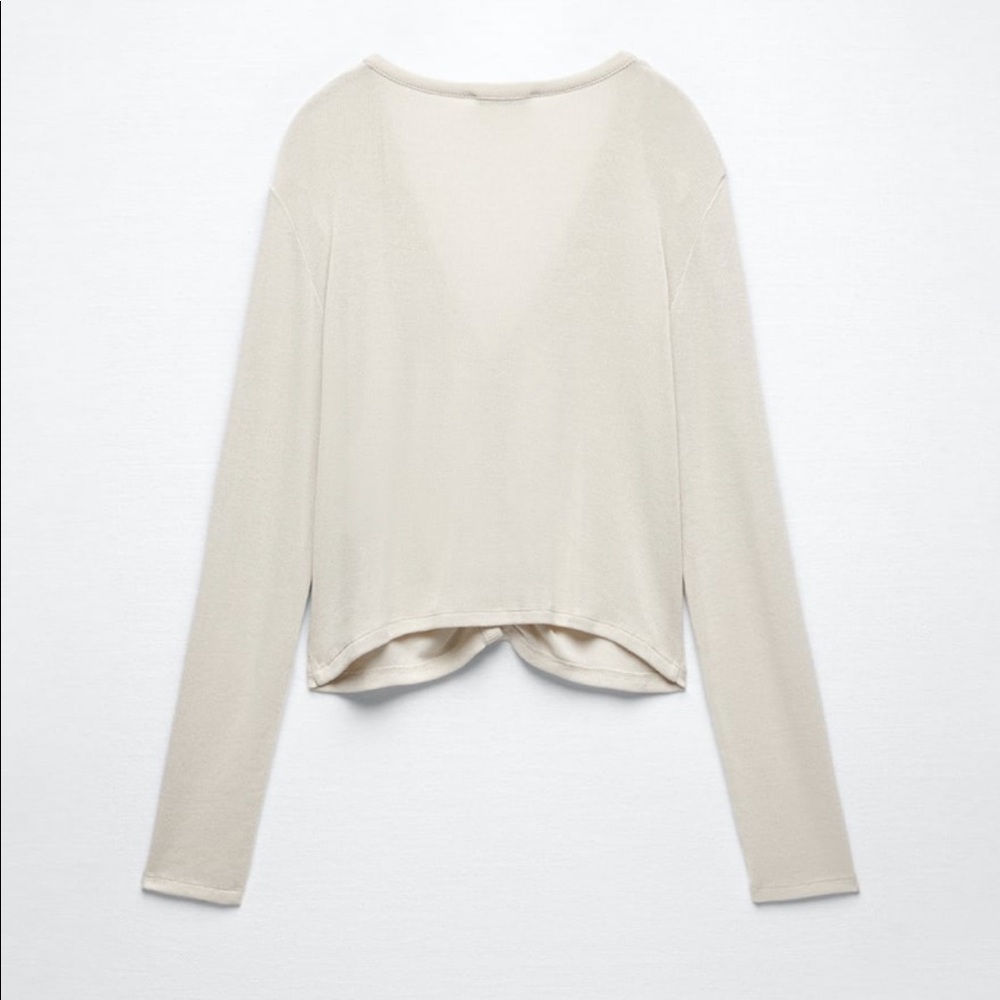 Zara NWT Buttoned Rushed Jacket - Picture 6 of 8